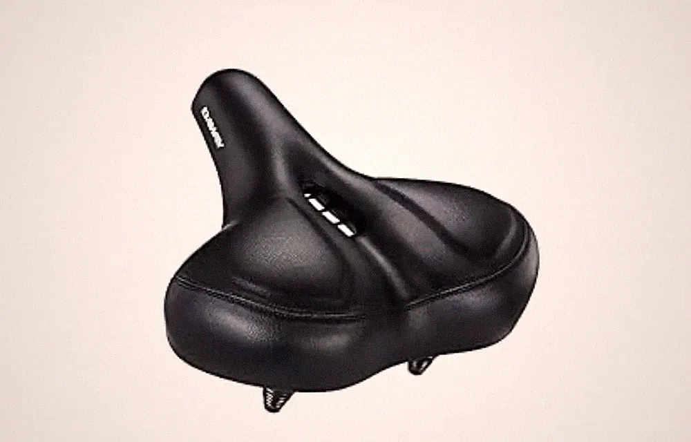 C50 Oversized Comfortable Bike Seat - Extra Wide Bike Saddle Replacement with...