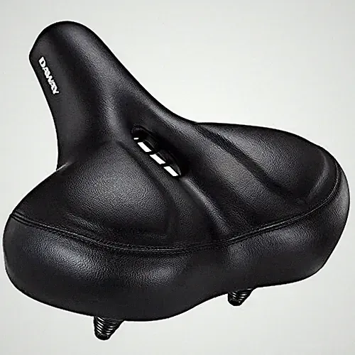 DAWAY Oversized Comfortable Bike Seat - C50 Extra Wide Soft Foam Padded Exercise
